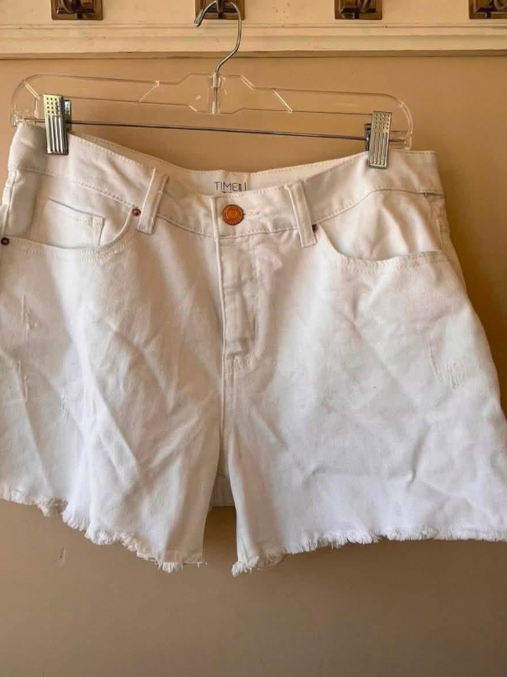 Time and Tru Mid-Rise Denim Shorts 12